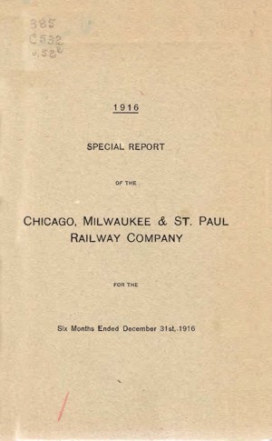 1916 Special Report