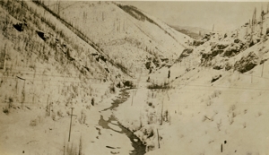 Canyon just east of Stetson