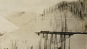 Train near Adair.