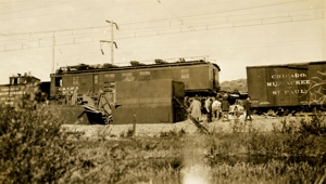 View showing rear of unit
